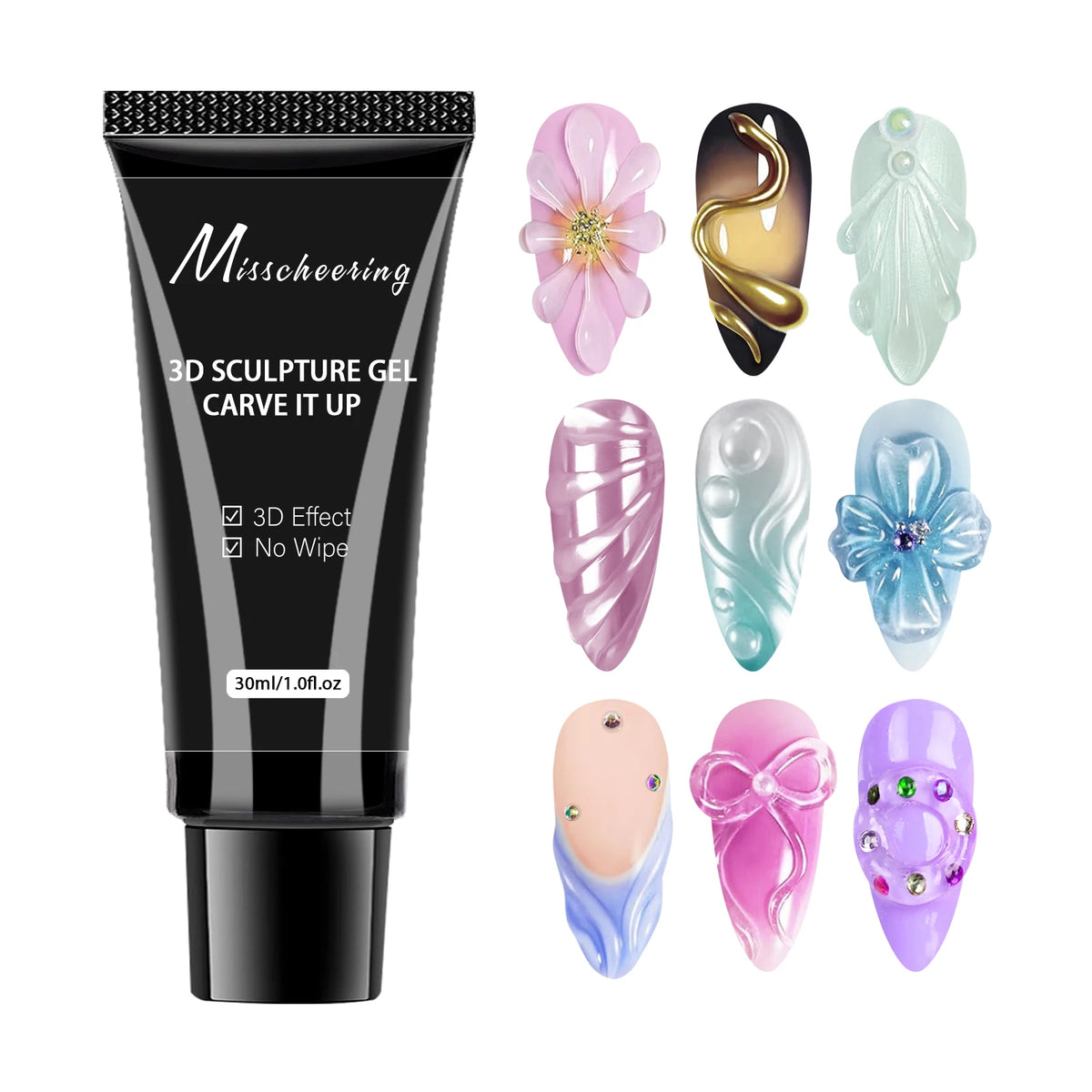 3D Nail Art Modeling Gel – DIY Sculpting Gel