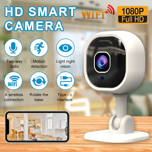Cameră de supraveghere wireless Smart HD pentru acasă ✨ Cumpără două și beneficiază de transport gratuit ✨