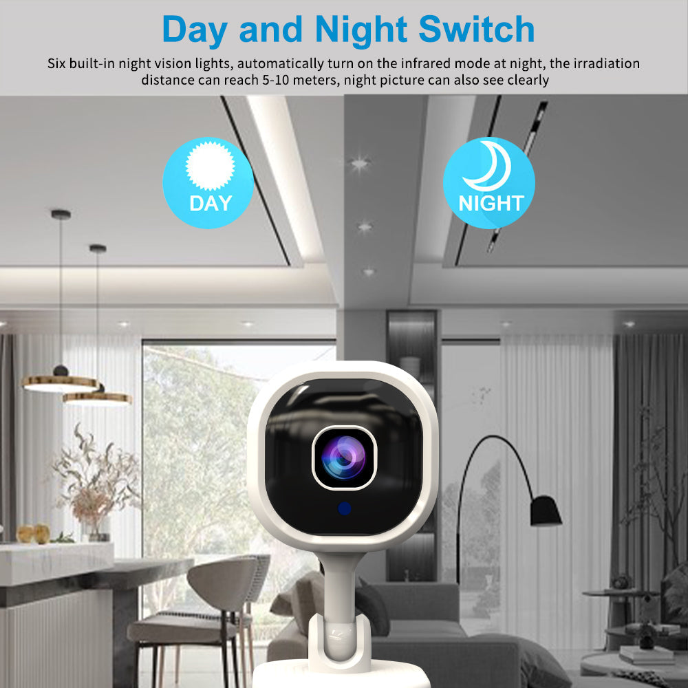 Cameră de supraveghere wireless Smart HD pentru acasă ✨ Cumpără două și beneficiază de transport gratuit ✨