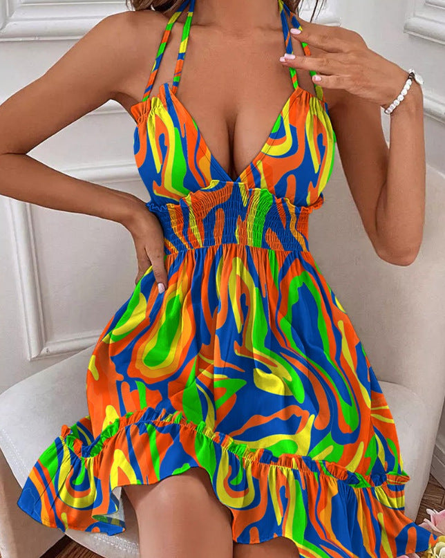 Sexy beach-style women's dress