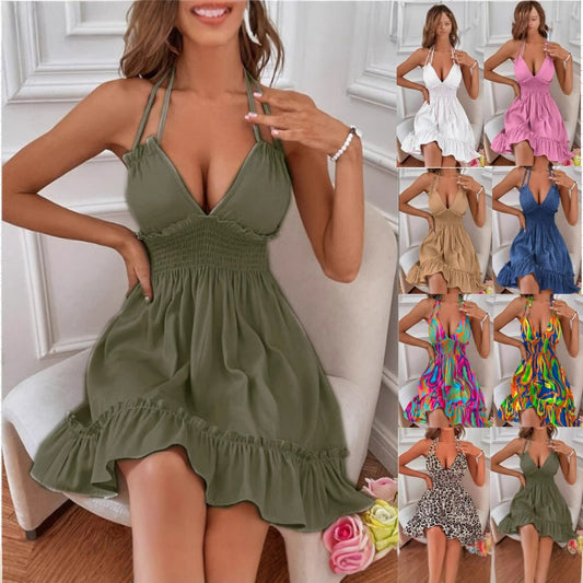 Sexy beach-style women's dress