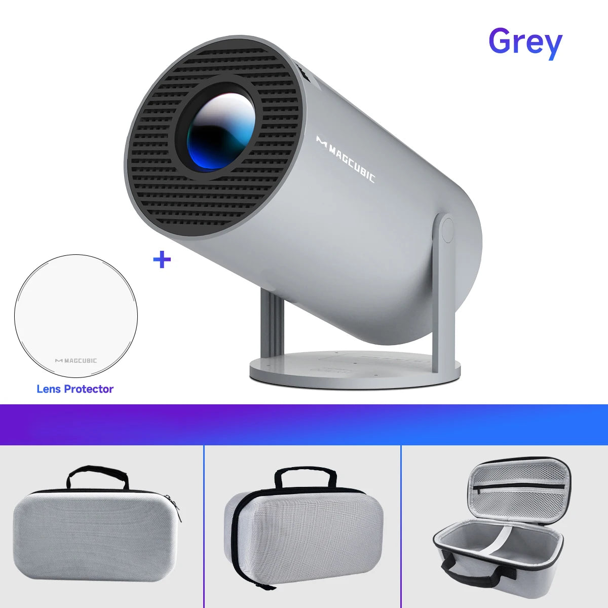 Magcubic HY300 Pro 8K HD Projector Android14 Dual Wifi6 290ANSI Allwinner H726 BT5.0 1280*720 Home Cinema Outdoor Projetor HY300