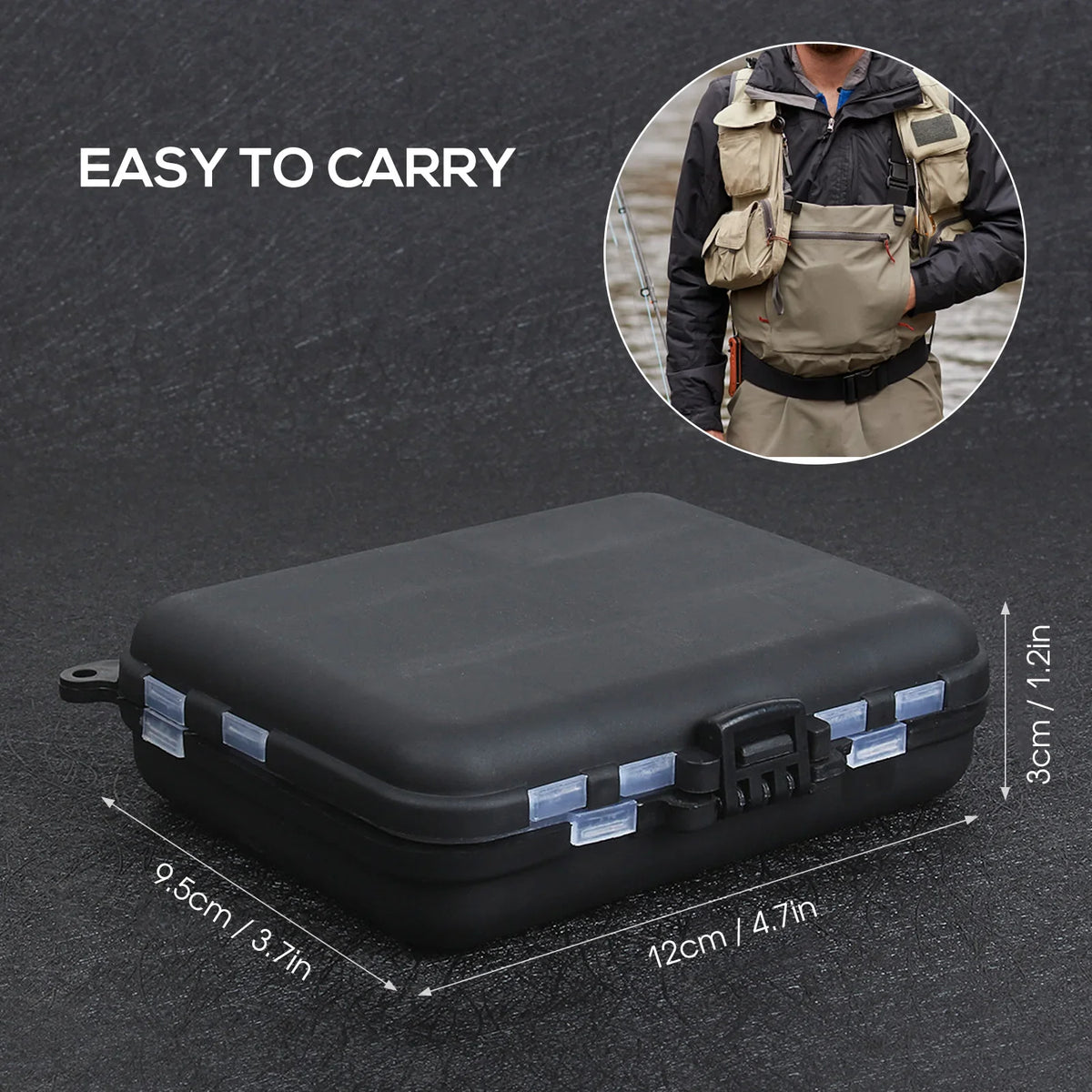 263pcs Fishing Accessories Set with Tackle Box Including Plier Jig Hooks Sinker Weight Swivels Snaps Sinker Slides
