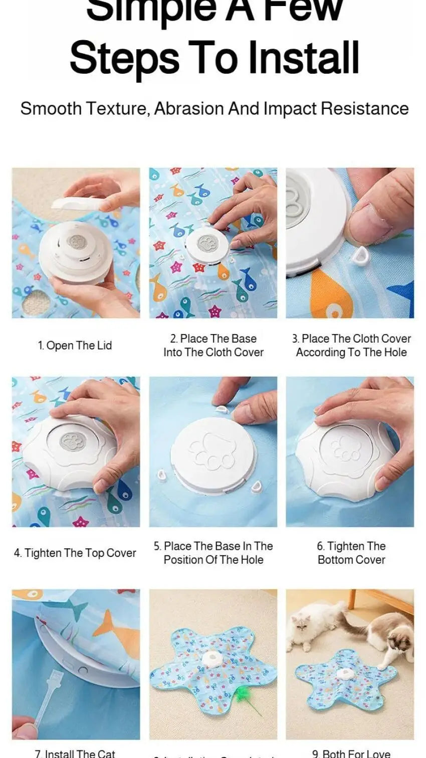Cat Interactive Hide and Seek Toy