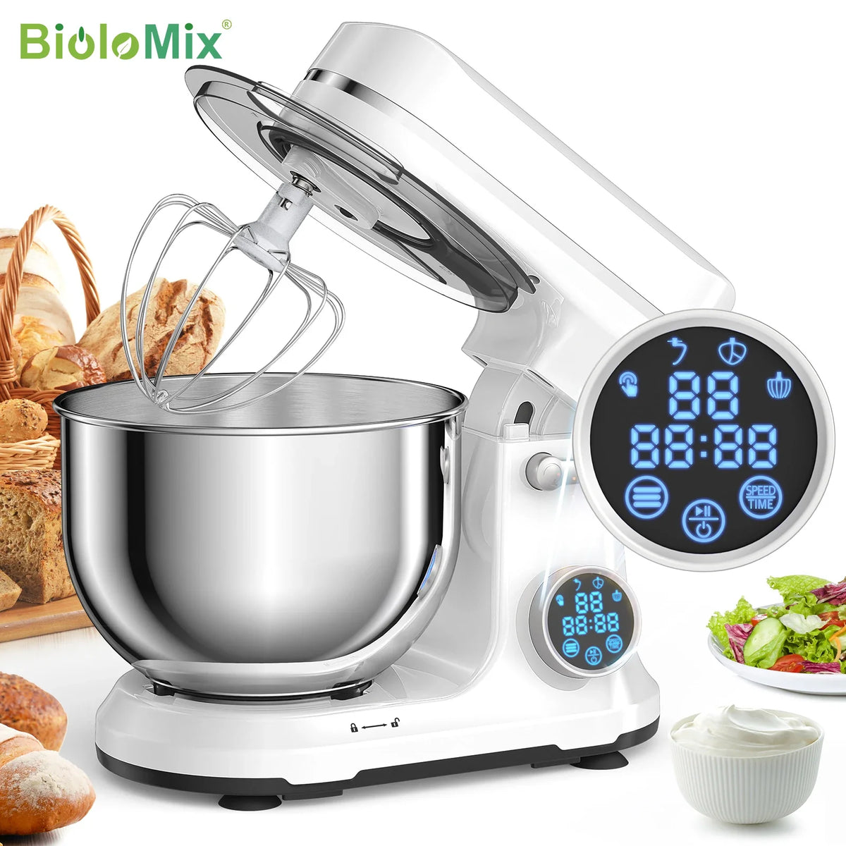 Food Stand Mixer, 1200W