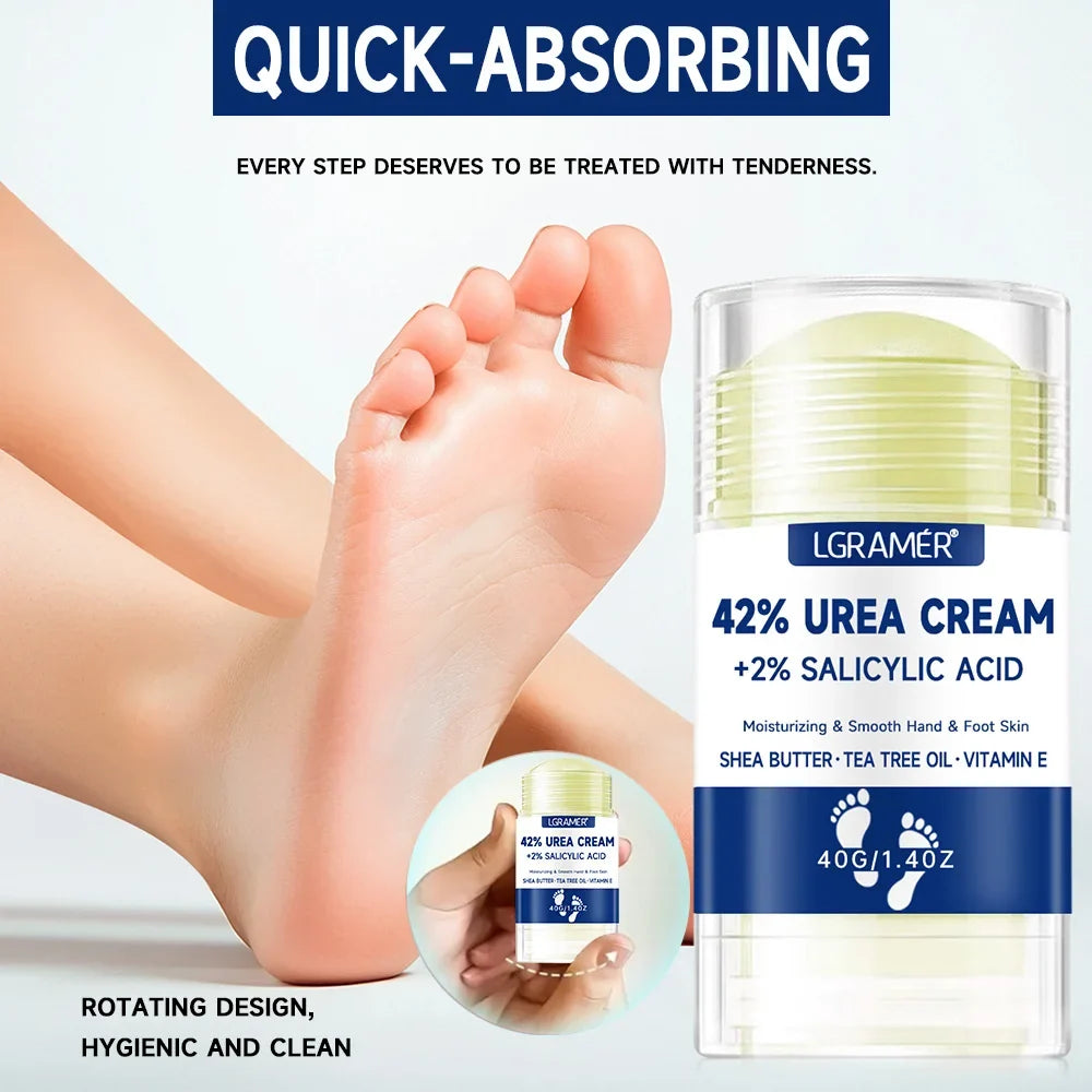 42% Urea Foot Cream + 2% Salicylic Acid Intensive Hydrating Foot And Hand Care